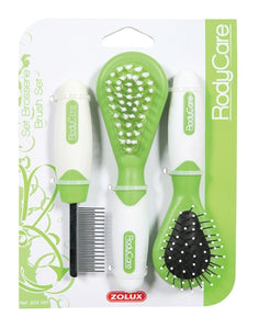 Zolux Rodycare Borstelset Knaagdier Groen