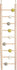 Zolux Ladder Hout 9 Treden Met Kralen 1X9X37,5 CM