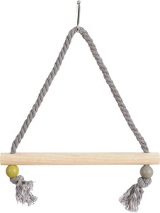 Zolux Schommel Hout Met Touw Assorti 22X1,5X27 Cm
