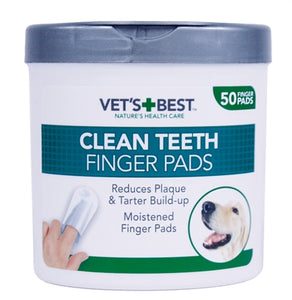Vets Best Clean Teeth Finger Pads 50 St