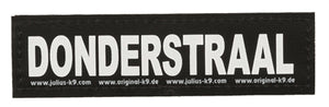 Julius K9 Labels Voor Power-Harnas / Tuig Donderstraal SMALL