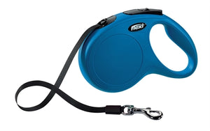 Flexi Rollijn Classic Tape Blauw M 5 Mtr