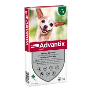 Elanco Advantix Spot On 40/200 Tot 4 Kg - 4 Pip