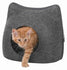 Trixie Relax Iglo Kat Vilt Grijs 38X37X35 Cm