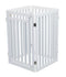 Trixie Hondenhek Met Deur Wit 60-160 X 81 Cm