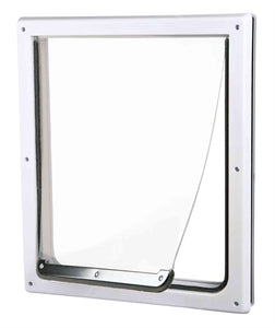 Trixie 2-Weg Hondenluik Wit S-M 30 X 36 Cm