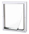 Trixie 2-Weg Hondenluik Wit S-M 30 X 36 Cm