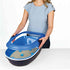 Trixie Berto Kattenbak Open Met Scheidingssyteem Grijs/Pastelblauw/Graniet 59X39X22 Cm