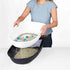 Trixie Berto Kattenbak Open Met Scheidingssyteem Grijs/Pastelblauw/Graniet 59X39X22 Cm