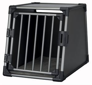 Trixie Vervoersbox Aluminium Grafiet M–L: 86X61X65 CM