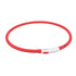 Trixie Lichtgevende Halsband Hond Usb Siliconen Oplaadbaar Rood 70X1 Cm