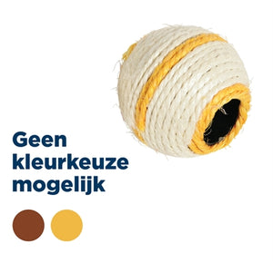 Zolux Sisal Bal Assorti 7X7X8 CM