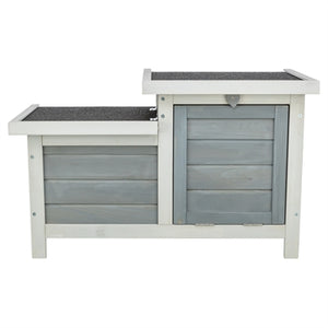 Trixie Knaagdierhuis Met 2 Ingangen Grijs / Wit 70X45X43 Cm
