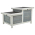 Trixie Knaagdierhuis Met 2 Ingangen Grijs / Wit 70X45X43 Cm
