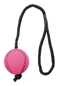 Trixie Sportbal Aan Touw Schuimrubber Drijvend Assorti 6X6X30 Cm