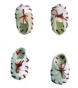 Antos Schoen Wit Met Strik 2 INCH 5 CM 50 ST