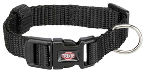 Trixie Halsband Hond Premium Zwart 35-55X2 Cm