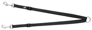 Trixie Hondenriem Premium Koppellijn Zwart 40-70X1,5 Cm