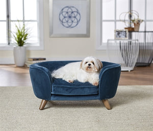 Enchanted Pet Enchanted Hondenmand / Sofa Romy Peacock Blauw 67,5X40,5X30,5 CM