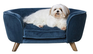 Enchanted Pet Enchanted Hondenmand / Sofa Romy Peacock Blauw 67,5X40,5X30,5 CM