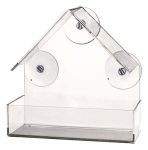 Trixie Raamvoederhuis Transparant 15X6X15 Cm 225 Ml