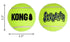 Kong Squeakair Tennisbal Geel Met Piep MEDIUM 6,5 CM