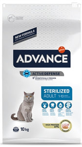 Advance Cat Sterilized Turkey 10 Kg