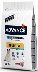 Advance Cat Sterilized Sensitive Salmon 10 KG