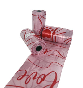 Croci Poepzakjes Roze Met Hartjes 3X20 ST