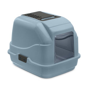 Imac Kattenbak Easy Cat 2Nd Life Gerecycled Blauw 50X40X40 CM