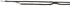 Trixie Hondenriem Cavo Verstelbaar Zwart / Grijs 200X1,2 Cm
