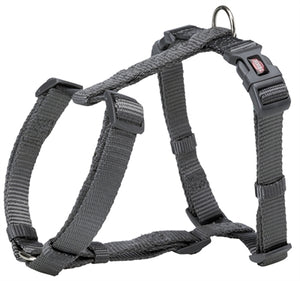 Trixie Hondentuig Premium H-Tuig Grijs 52-75X2 Cm