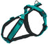 Trixie Hondentuig Premium Trekking Aqua Blauw / Grijs 62-74X2,5 CM