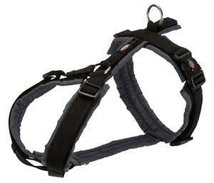Trixie Hondentuig Premium Trekking Zwart / Grijs 44-53X2 Cm
