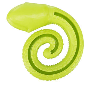 Trixie Snack-Slang Tpr Opgerold Groen 18 CM