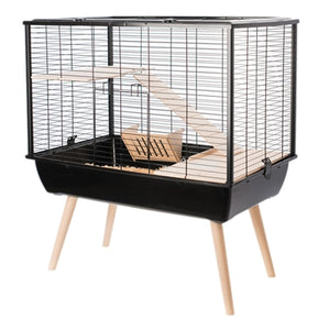 Zolux Knaagdierkooi Neo Muki Zwart 78X48X87,5 Cm