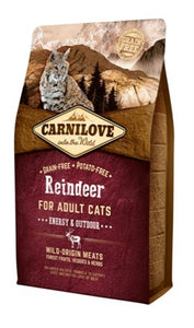 Carnilove Reindeer Energy / Outdoor 2 KG