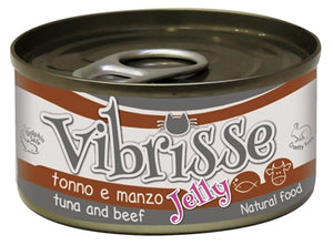 Vibrisse Cat Jelly Tonijn / Rund 24X70 GR