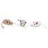 Trixie Pluche Muizen Assorti 5 CM 24 ST