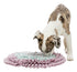 Trixie Junior Snuffelmat Zacht Roze / Mintgroen / Grijs 38X38 Cm