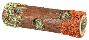 Trixie Tunnelbuis Met Hooi En Hibiscusbloesem / Wortel / Erwt 20X6,5X6,5 CM 25 GR