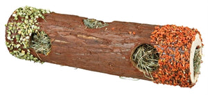 Trixie Tunnelbuis Met Hooi En Hibiscusbloesem / Wortel / Erwt 20X6,5X6,5 CM 25 GR