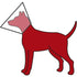 Trixie Beschermkraag Met Klittenband Kunststof Transparant 20-26X11 Cm
