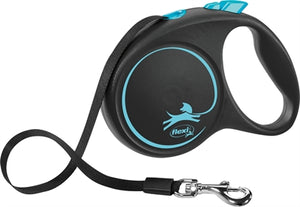 Flexi Rollijn Black Design Tape Blauw  M 5 Mtr Tot 25 Kg