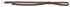 Trixie Hondenriem Rustic Verstelbaar Vetleer Donkerbruin 200X1,2 Cm