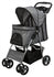 Trixie Hondenbuggy Grijs 47X80X100 Cm Tot 15 Kg