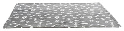 Trixie Hondendeken Kenny Fleece Bot / Pootjes Grijs 100X75 Cm
