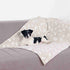 Trixie Hondendeken Kenny Fleece Bot / Pootjes Beige 75X50 Cm