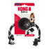Kong Extreme Bal Met Touw Zwart / Wit 7,5X7,5X7,5 CM