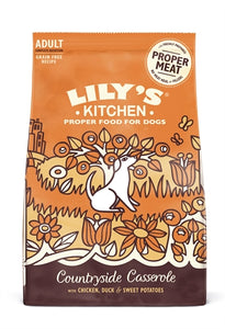Lily's Kitchen Dog Adult Chicken Duck Countryside Casserole 7 KG